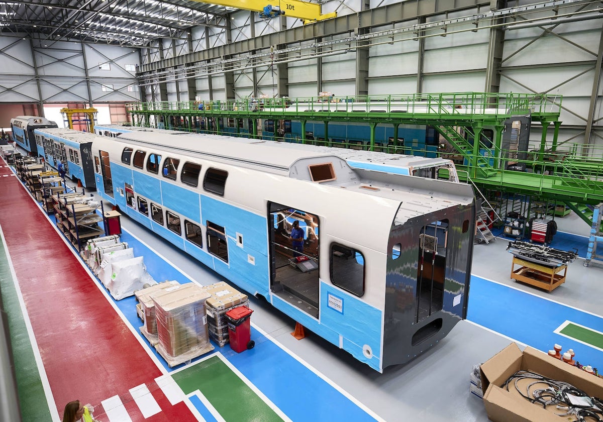 Planta de producción de Stadler en Albuixech.