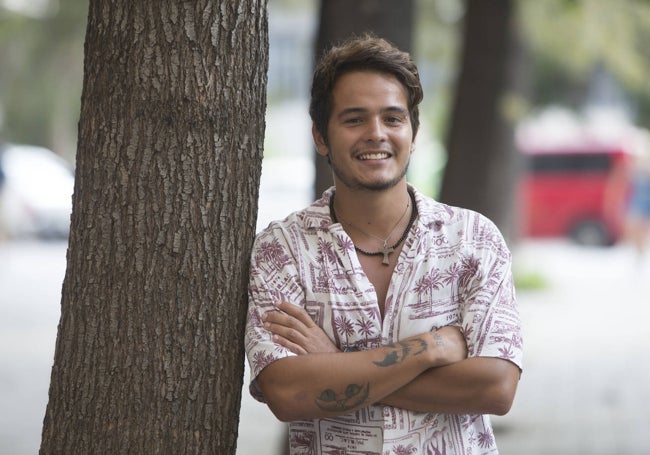 Francisco Esteves, joven que lleva un mes sin empleo.