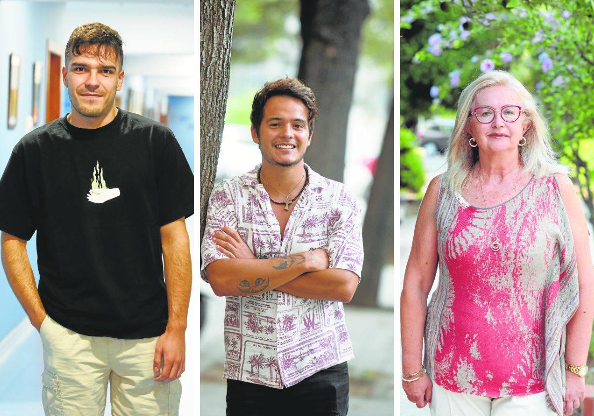 Los tres protagonistas que no han tenido vacaciones este verano.