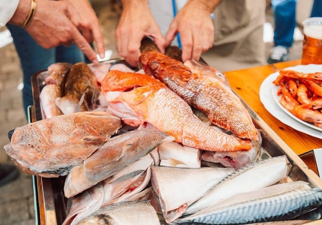 Pescado de la lonja.