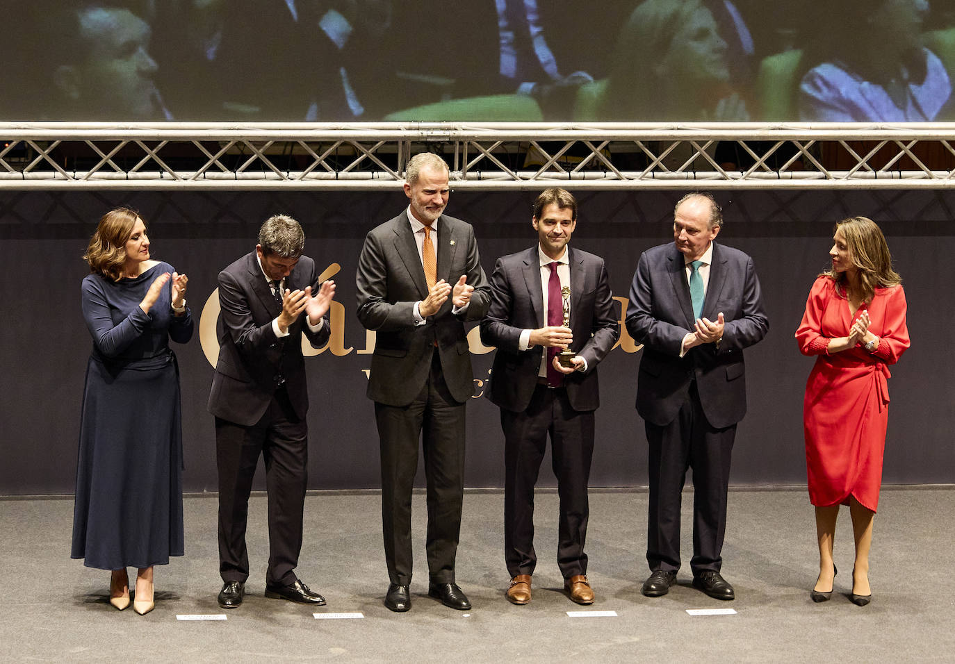 El Rey preside la Noche de la Economía Valenciana 2023