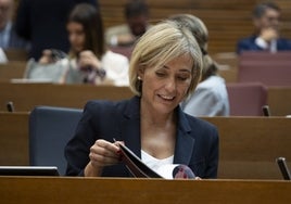 Élisa Núñez, en Les Corts.