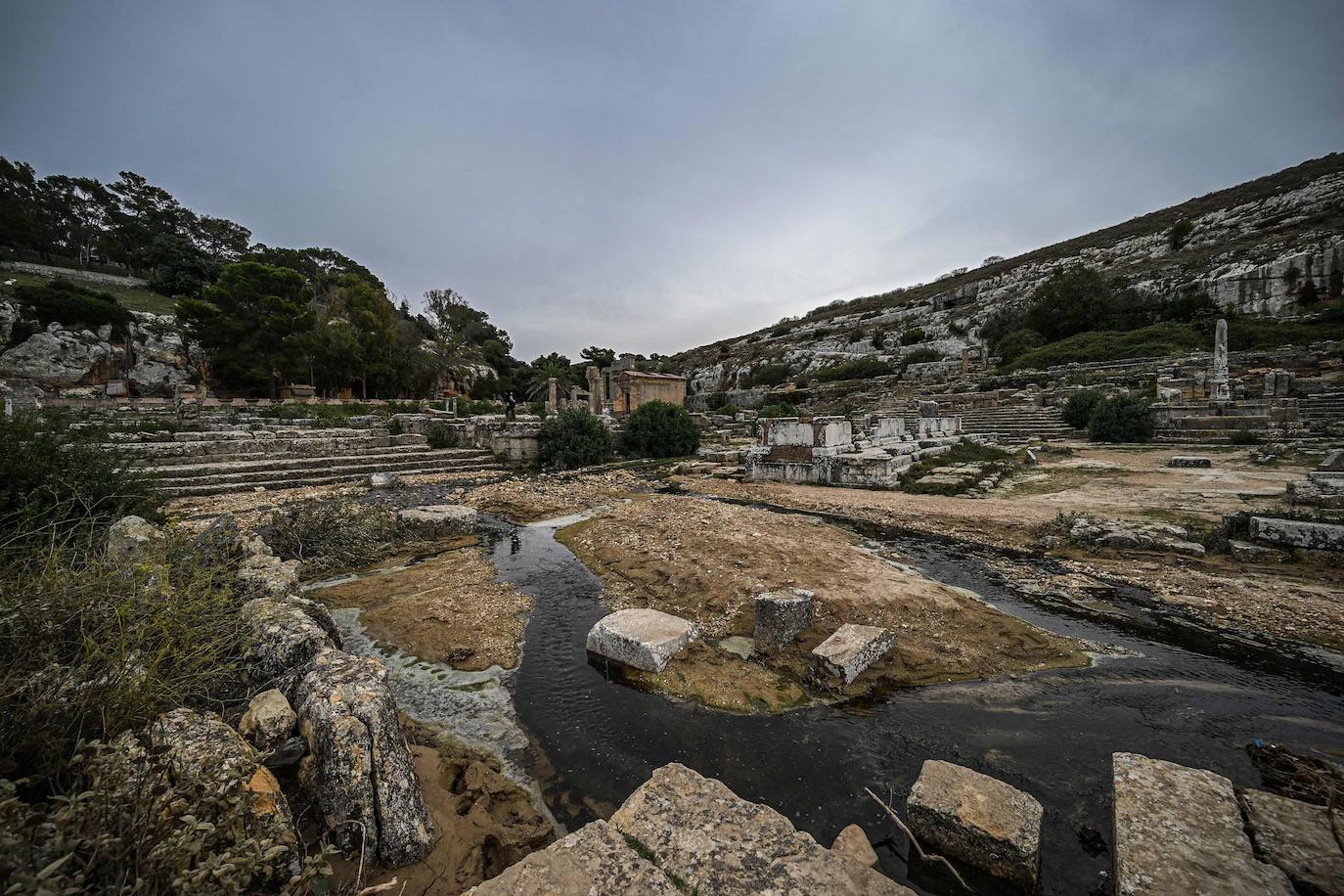 Cirene, la mayor colonia griega de Libia, en riesgo tras las lluvias torrenciales