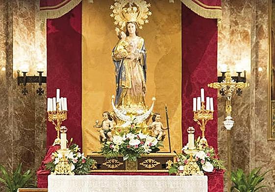 La Virgen del Rosario