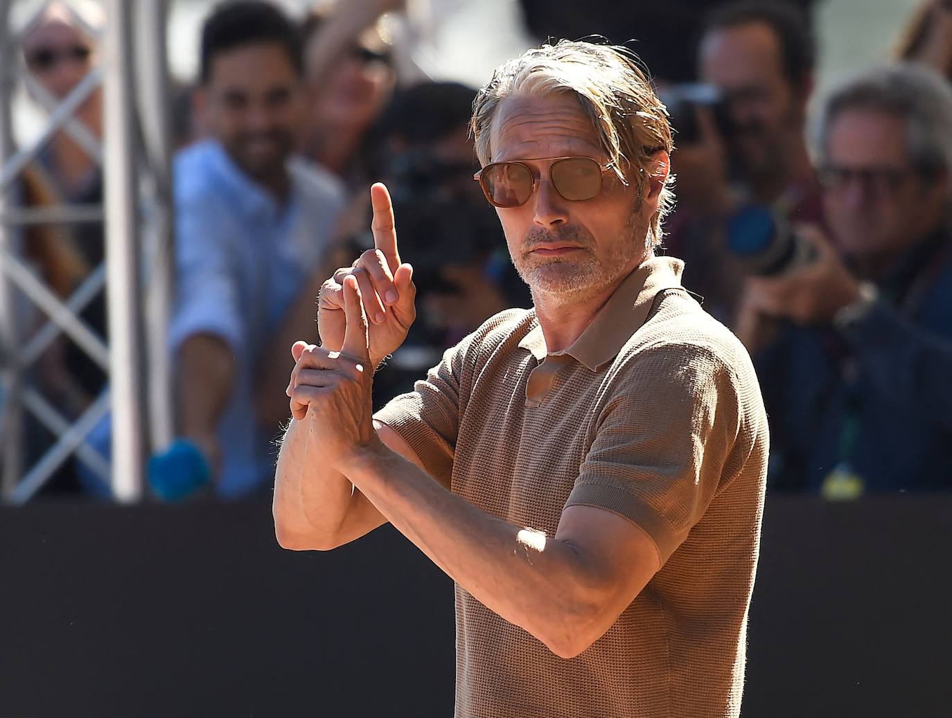 El actor Mads Mikkelsen (AFP).