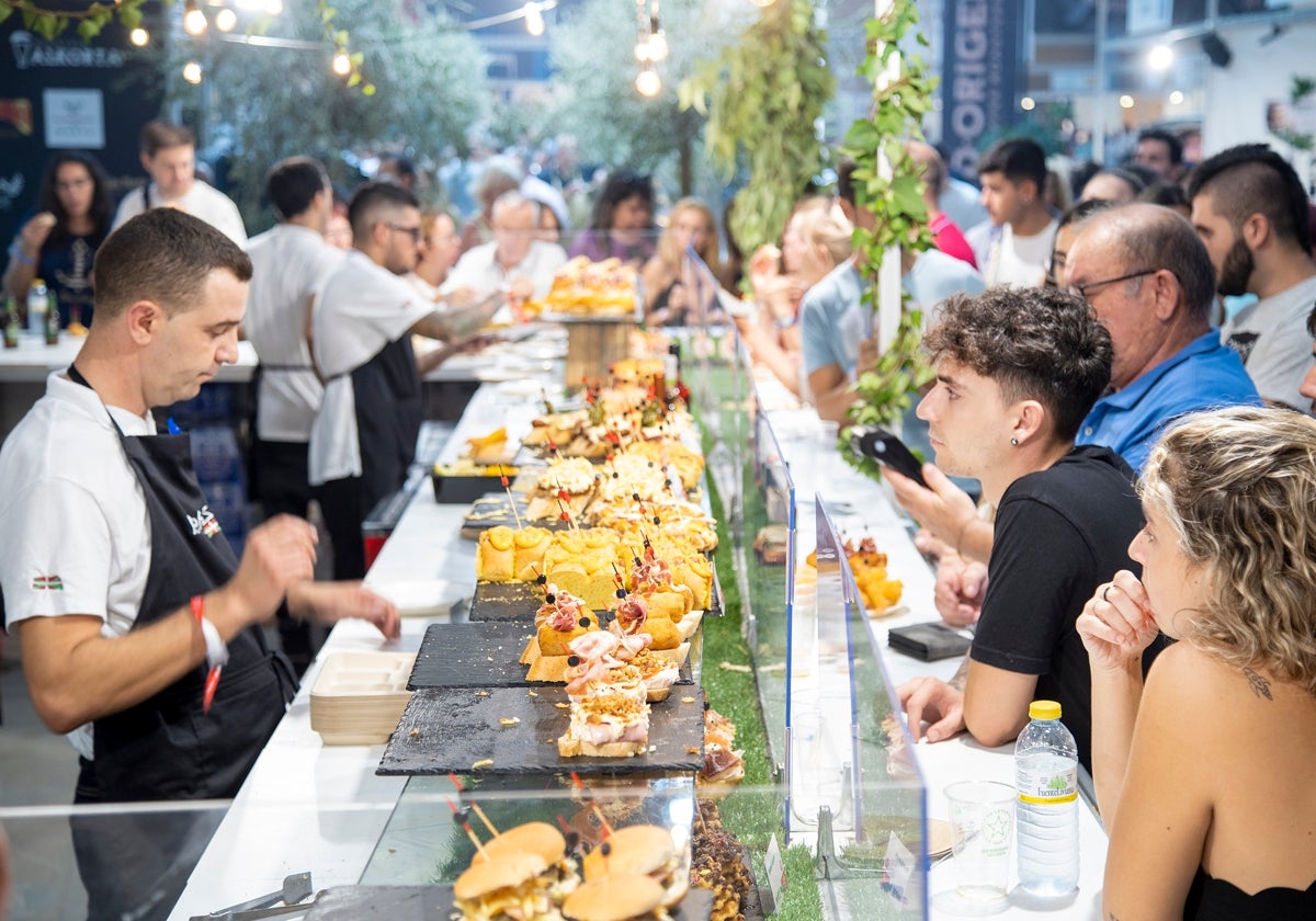 Ambiente de la pasada edición de Alicante Gastronómica.