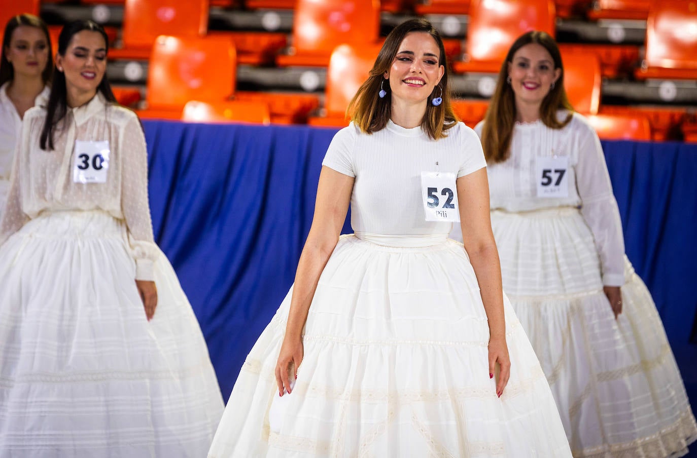 Último ensayo antes de conocer a la corte de honor de las Fallas 2024