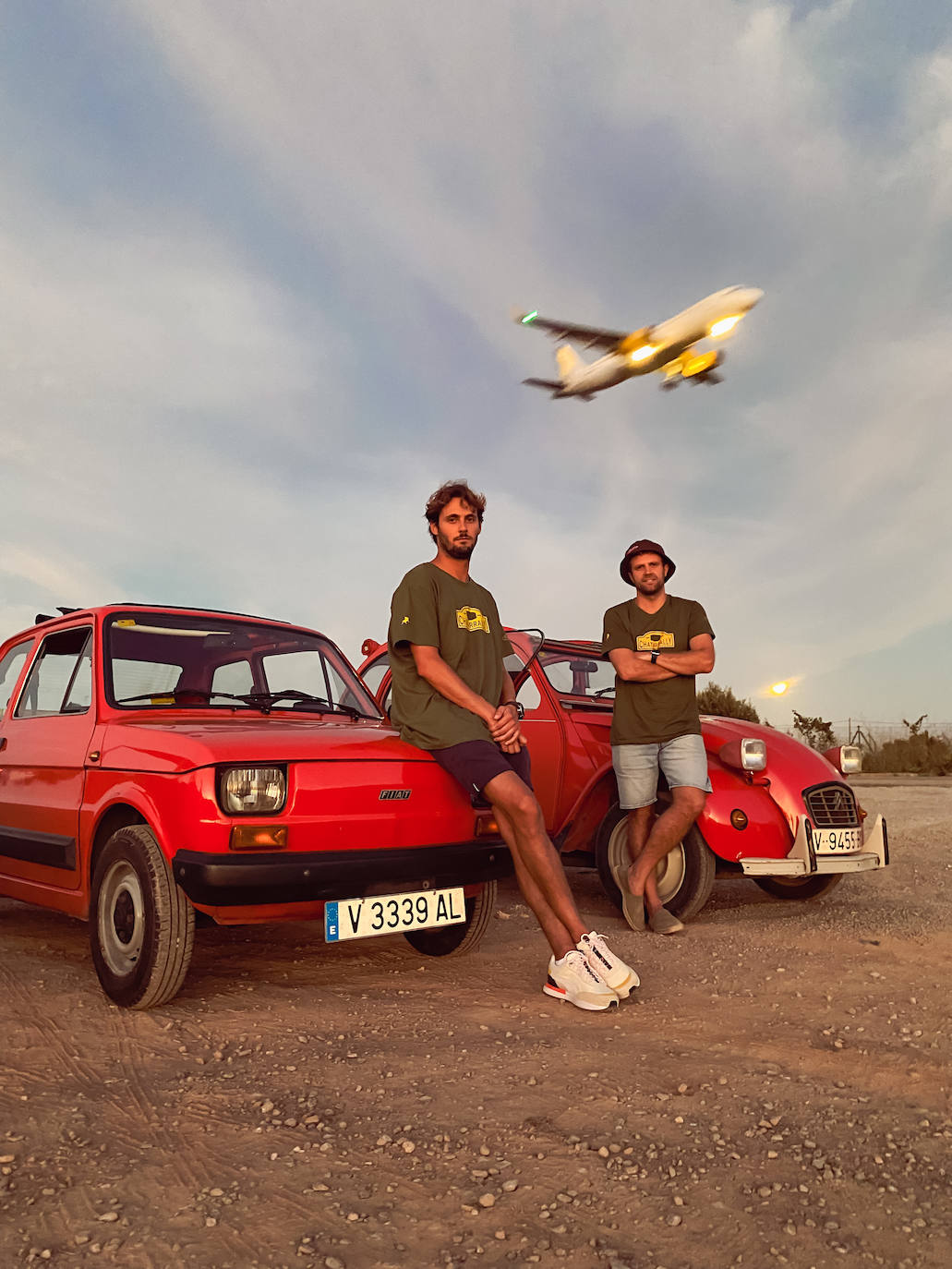 Tono Sáez-Merino y Alejandro Sáez, los organizadores de Chatarrally.