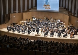 Un momento del concierto de la Orquesta de Valencia.