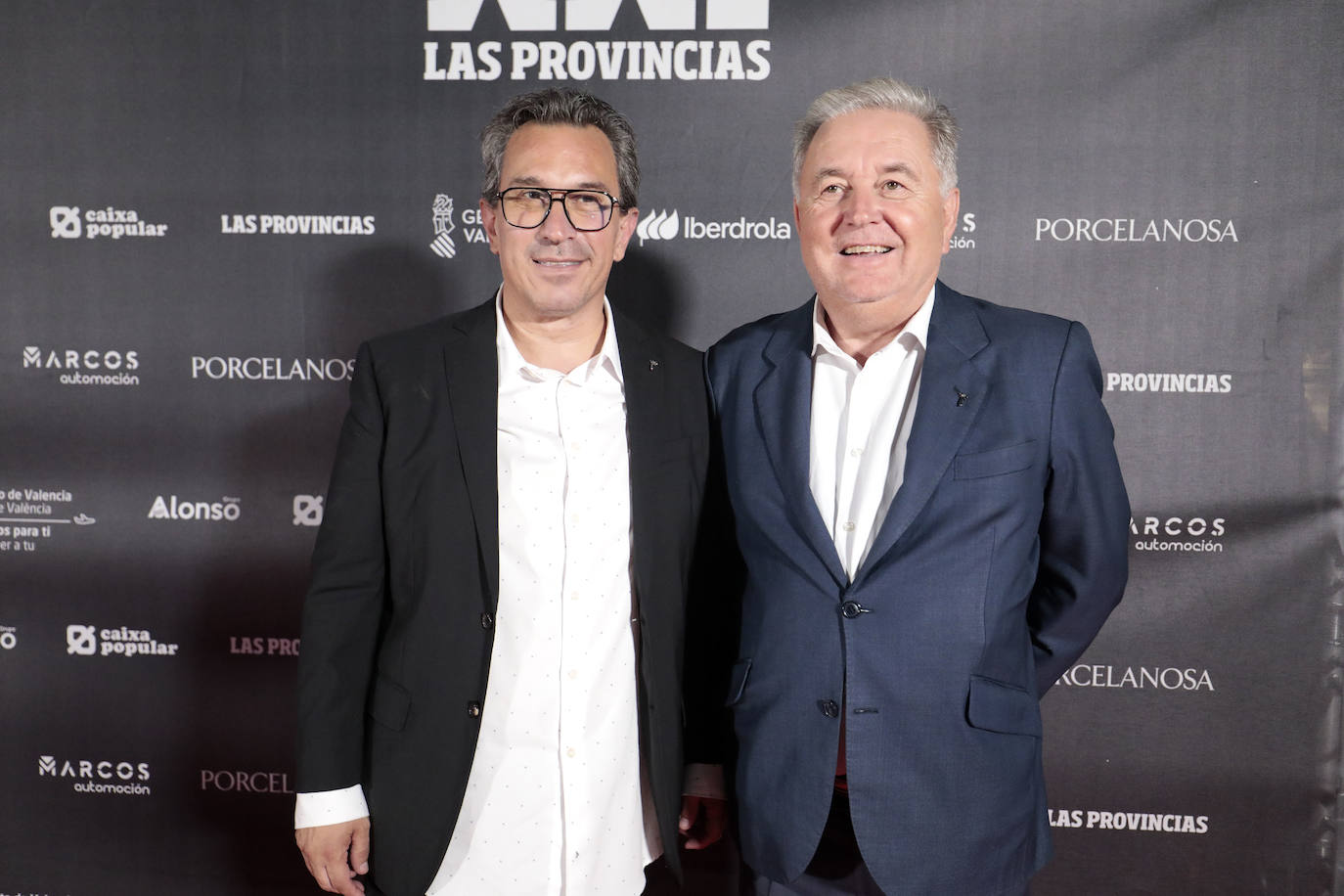 Víctor Pérez, de Fotur, y Juanjo Carbonell.