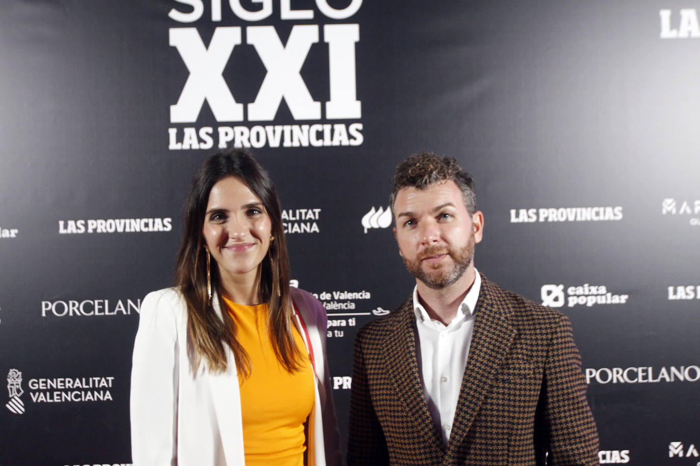 Jessica Lluch y Rubén Vilchez, del equipo de comunicación de Mercadona.