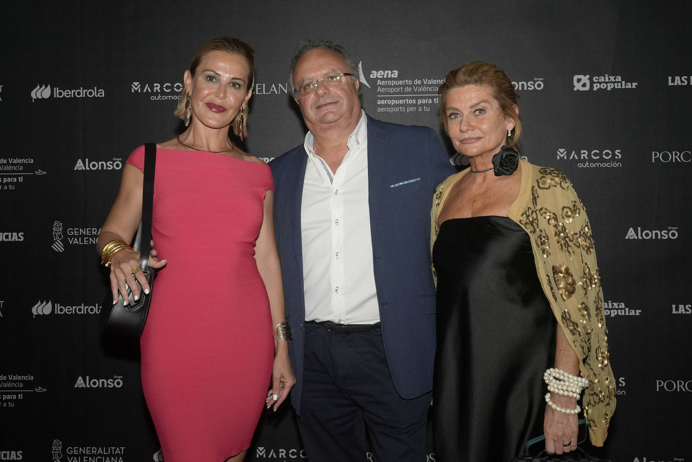 Inmaculada Monedero (Dicoval Premium) con Ricardo Carbonell y Mayra Guillen de Luz.