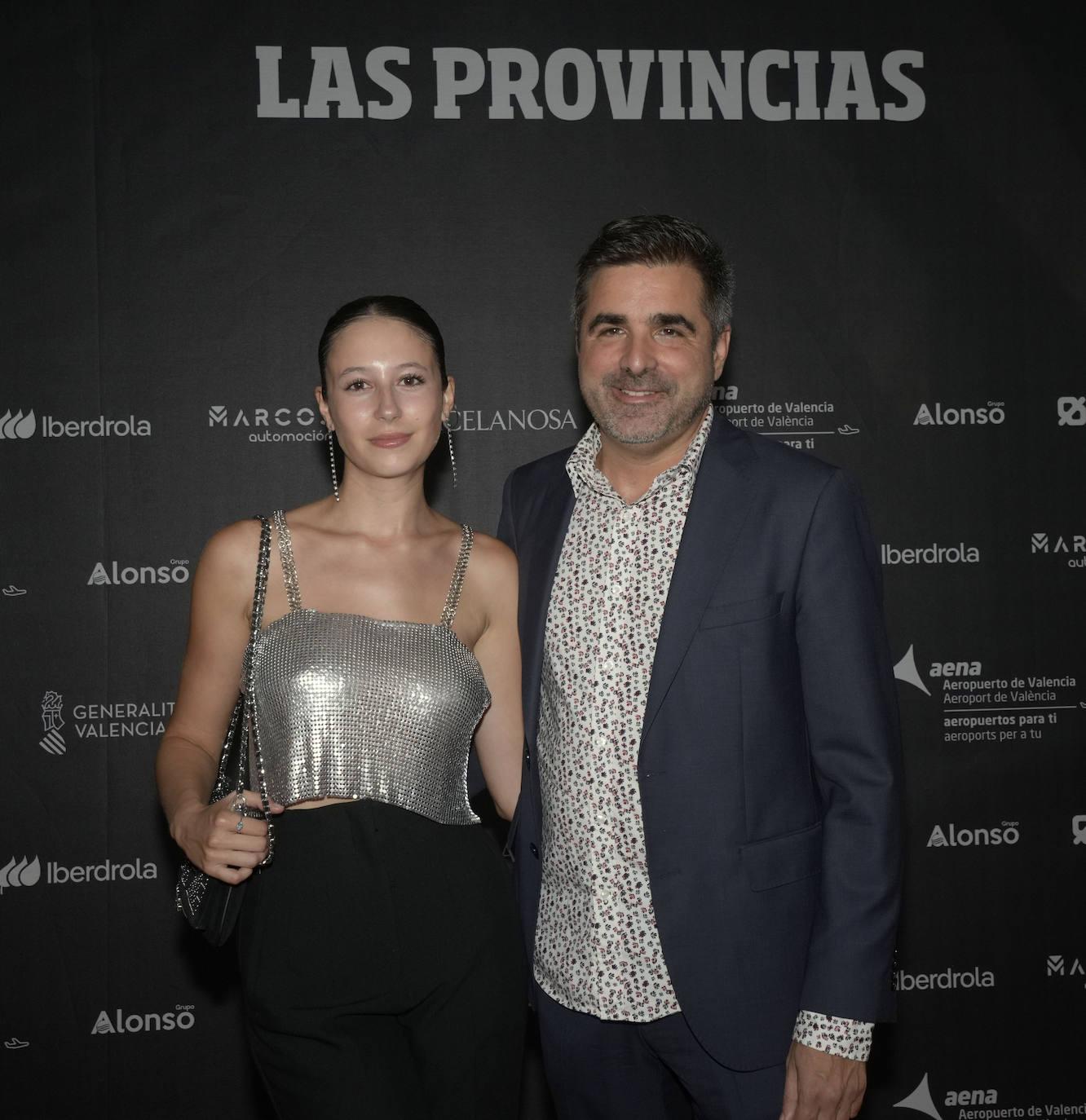 César Rus, crítico musical de LAS PROVINCIAS, y Alicia Sánchez.