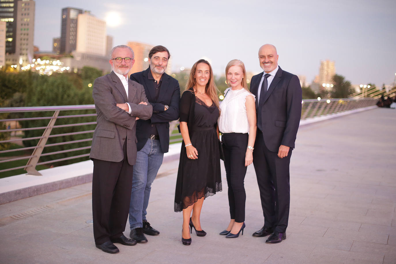 Sergio Terol, Sergio Adelantado, Sara López, Carmen Salas y Carlos Pujadas.