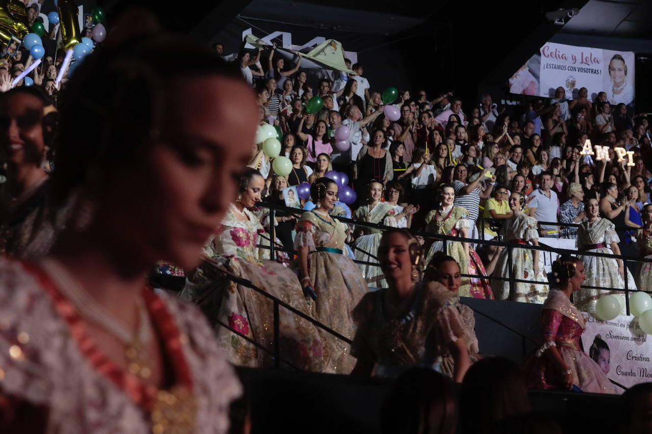 Gala fallera de la Fonteta: elección de las cortes y candidatas a falleras mayores de Valencia 2024