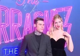 Chiara Ferragni junto a su marido, el rapero Fedez en una imagen de archivo.