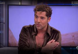 David Bisbal en 'El hormiguero' este lunes.