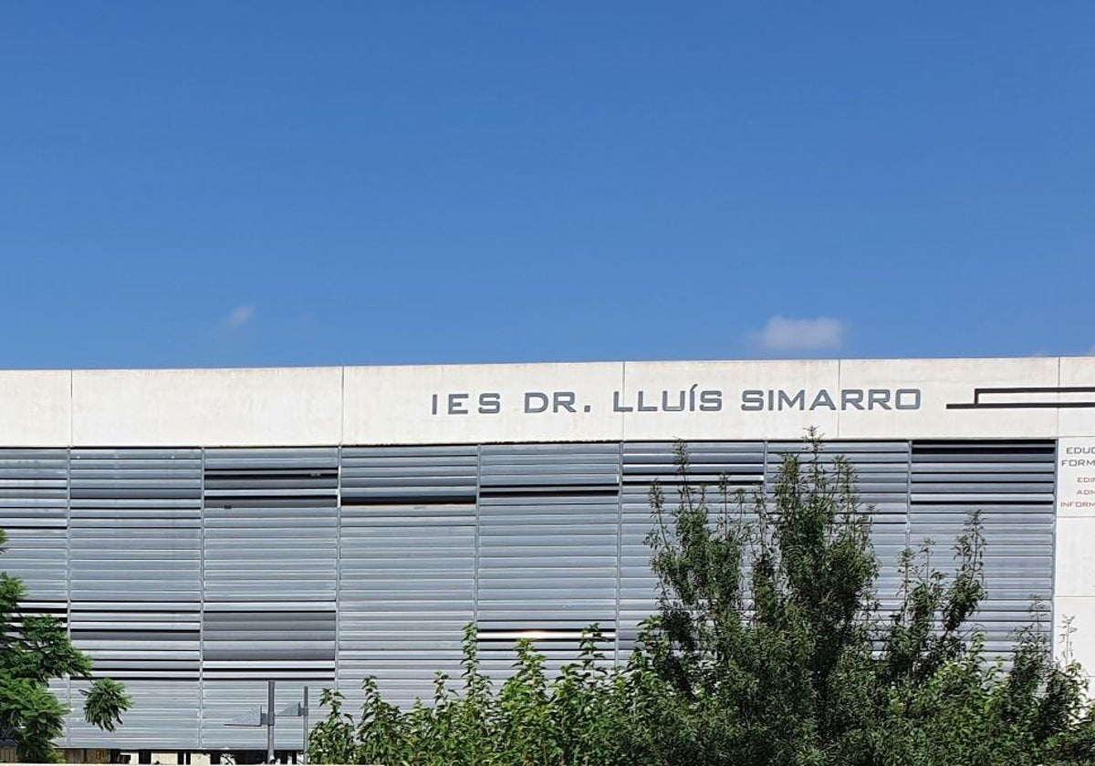 IES Dr. Llúis Simarro de Xàtiva.