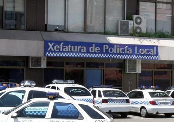 Imagen de archivo de una jefatura de Policía Local en Vigo.