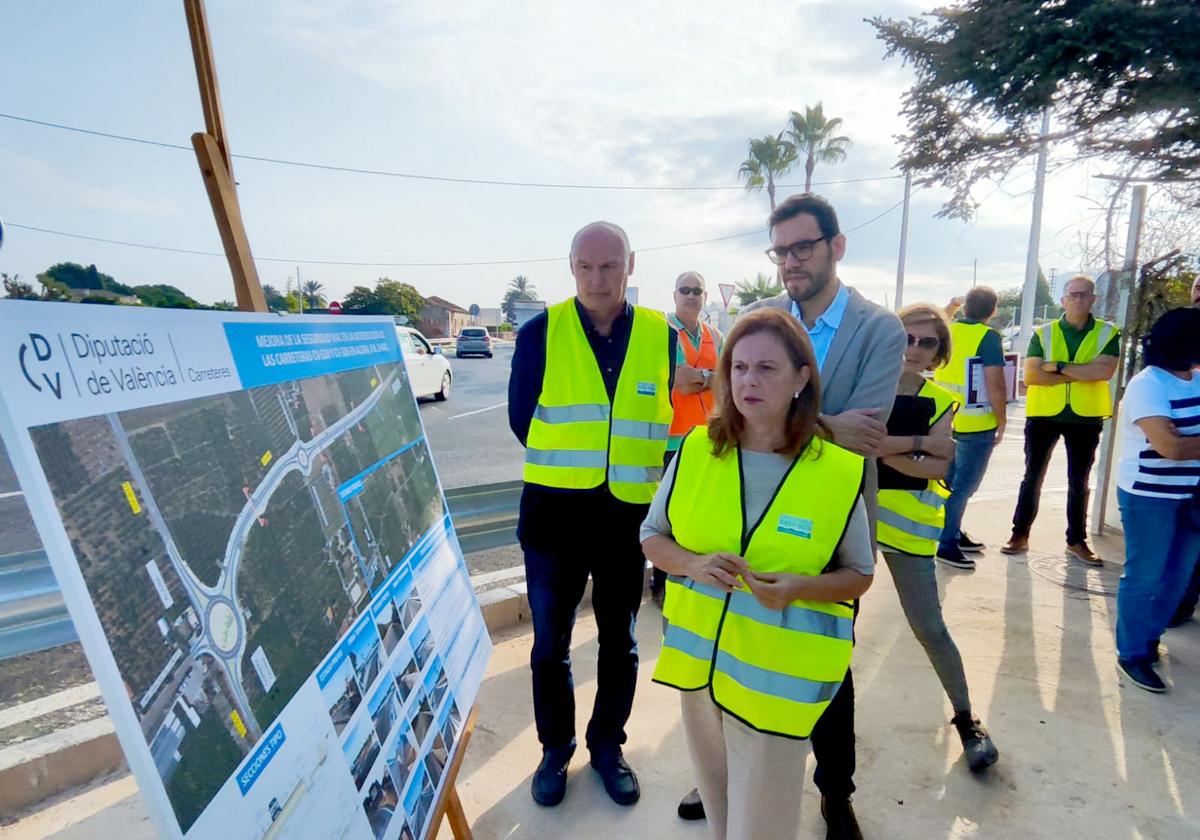 Visita a la neuva glorieta.