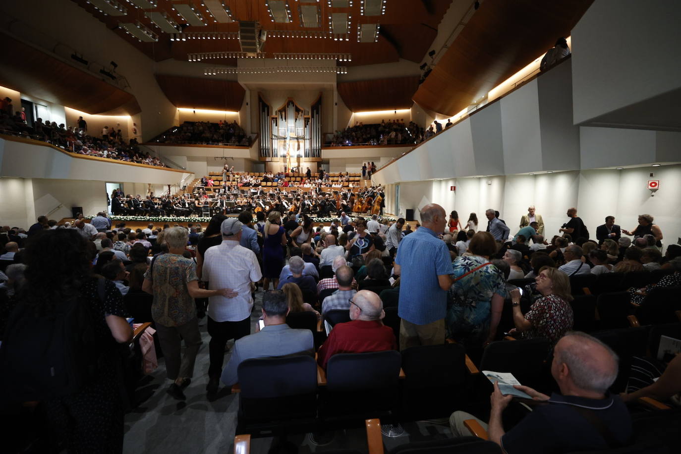 El Palau de la Música de Valencia reabre cuatro años después