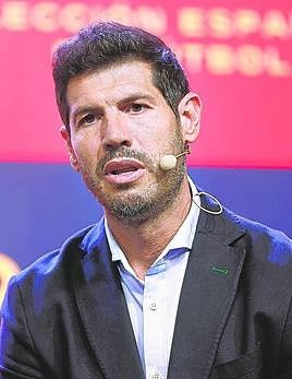 Albert Luque, director de la selección española masculina.