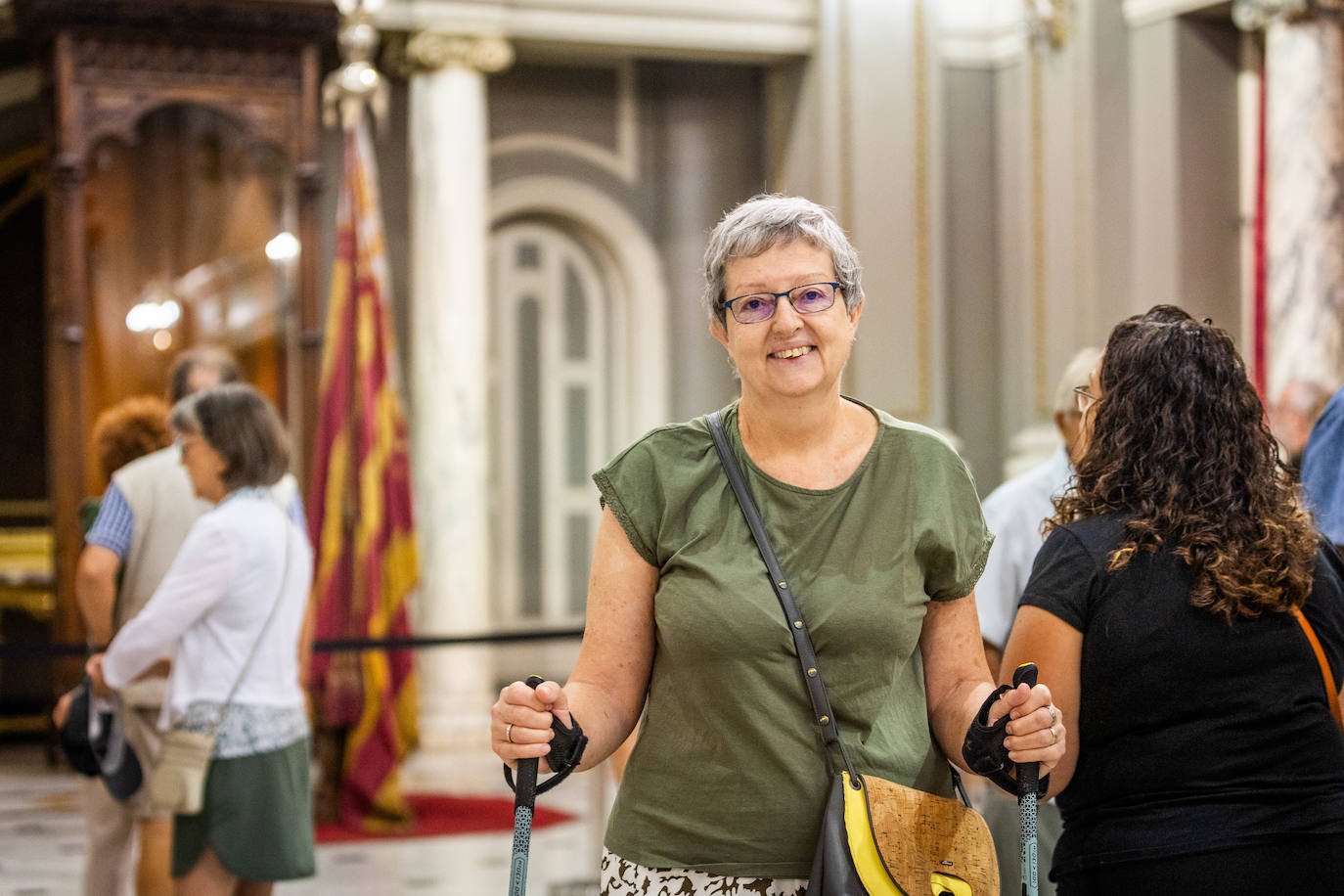 Valencia ya disfruta de la Real Senyera en la víspera del 9 d&#039;Octubre