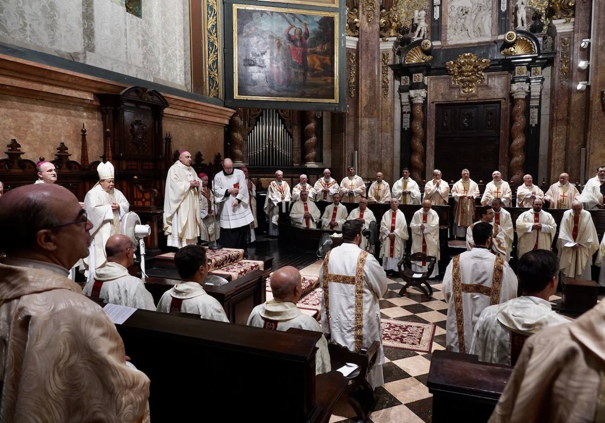 Todos los obispos de la Provincia Eclesiástica de Valencia acompañaron a Benavent.