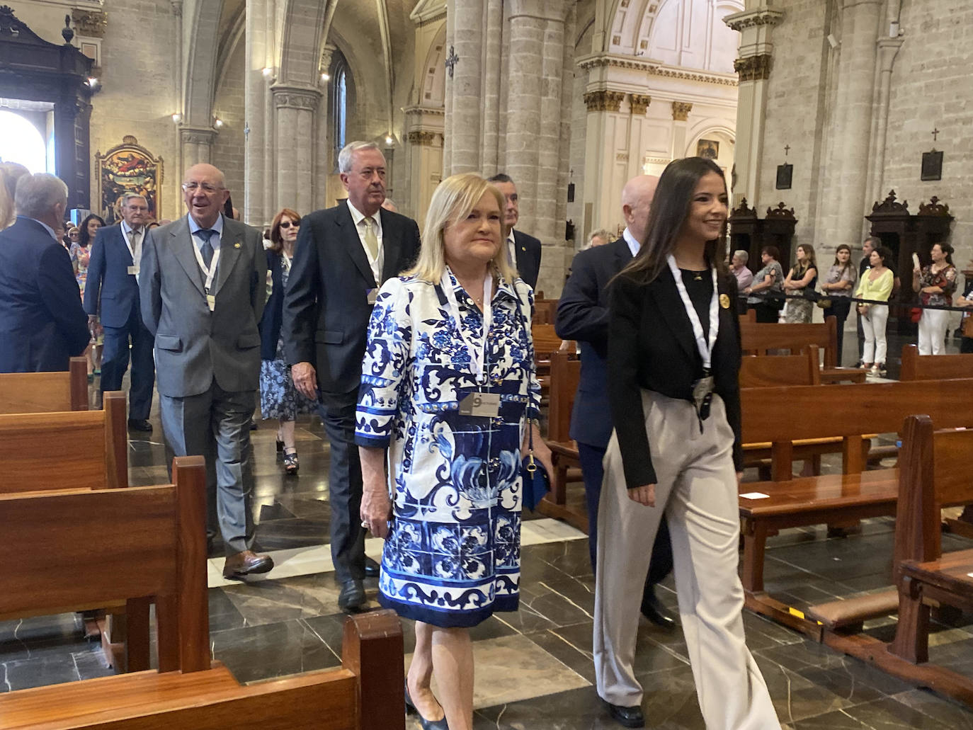 La Senyera regresa a la Catedral de Valencia tras ocho años de ausencia