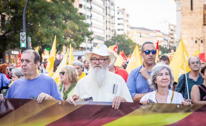 Las imágenes de las manifestaciones del 9 d&#039;Octubre