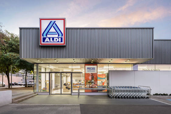 Una tienda de Aldi.