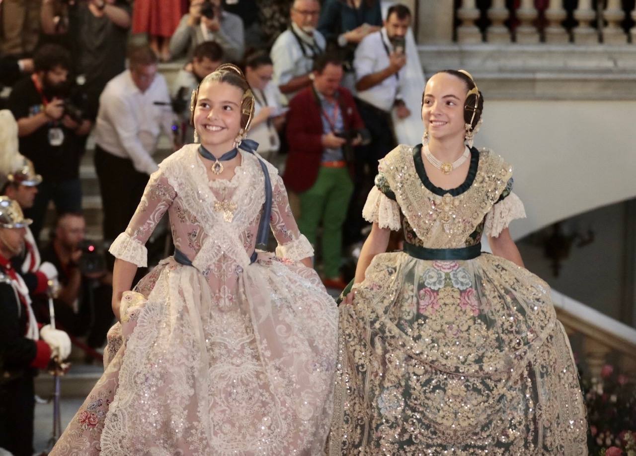 La proclamación de las nuevas falleras mayores de Valencia, en imágenes