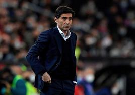 Marcelino, en Mestalla.