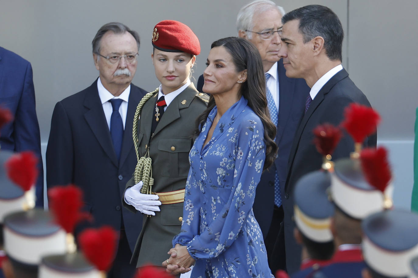 El desfile militar de las Fuerzas Armadas, en imágenes