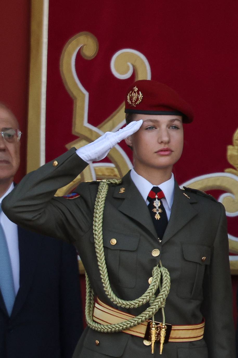 El desfile militar de las Fuerzas Armadas, en imágenes