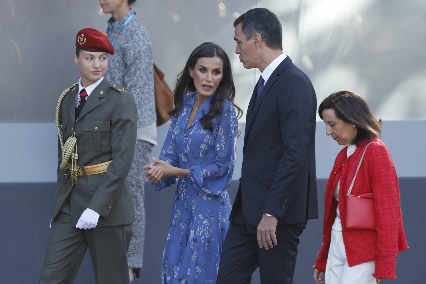 El desfile militar de las Fuerzas Armadas, en imágenes