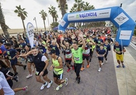 El Paseo de la Malvarrosa volverá a ser el punto de la salida y llegada de la prueba.