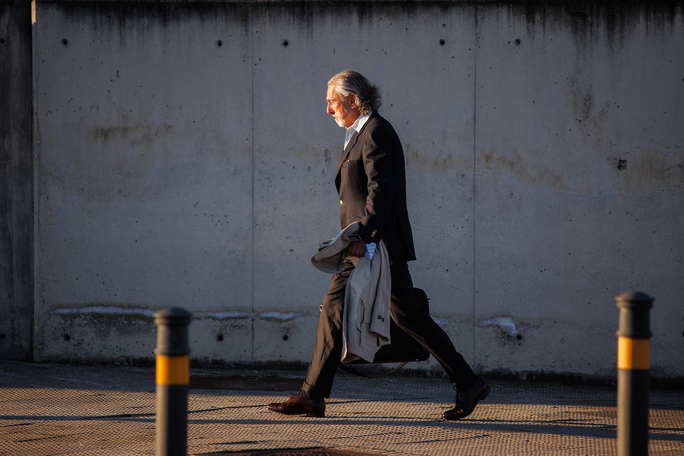 Francisco Correa, uno de los cabecillas la trama, a su llegada a la Audiencia Nacional