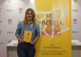 La concejala de Turismo, Raquel Caballero, en la presentación de la Fira Borja.