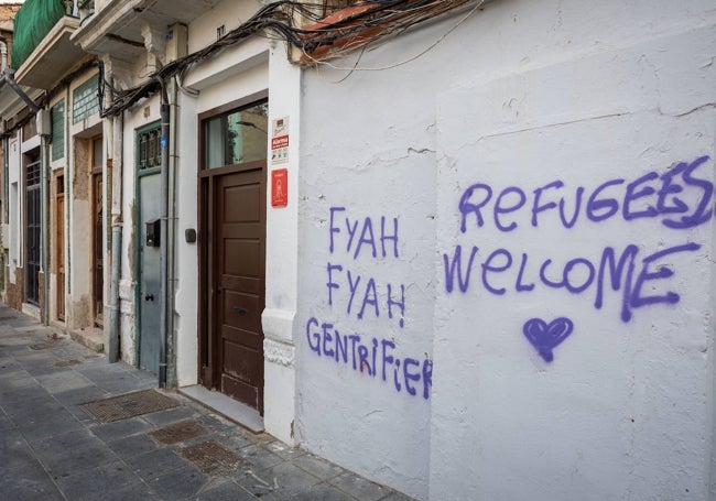 Apartamento turístico en una calle del Cabanyal.