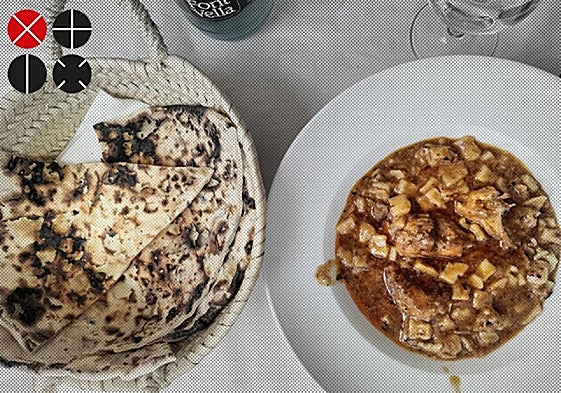 Presentación del gazpacho pastor de Quesa.