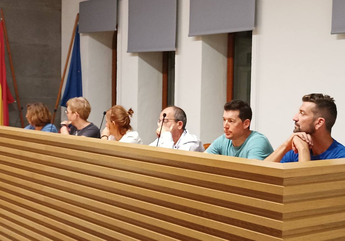 Las mujeres participantes en el Consell Agrari.