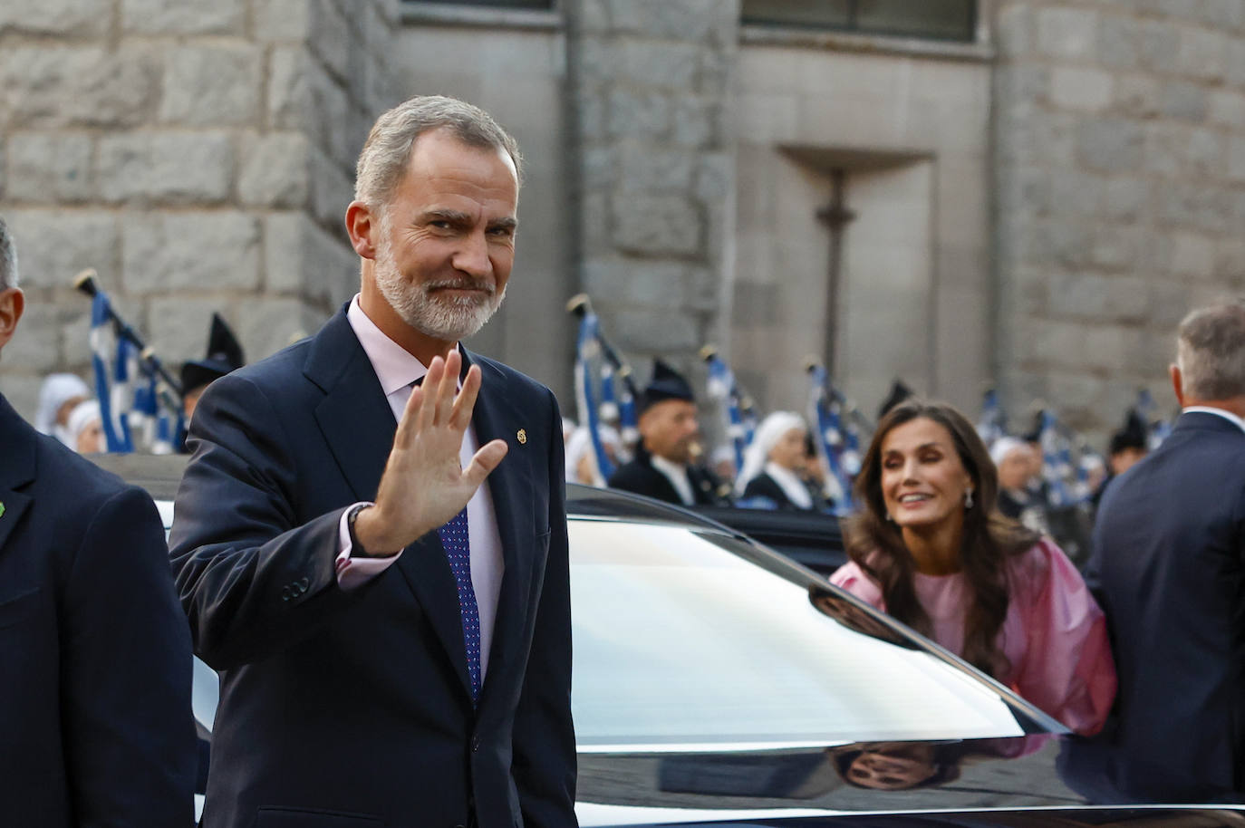 El reencuentro de Leonor y Sofía en el concierto Premios Princesa de Asturias 2023