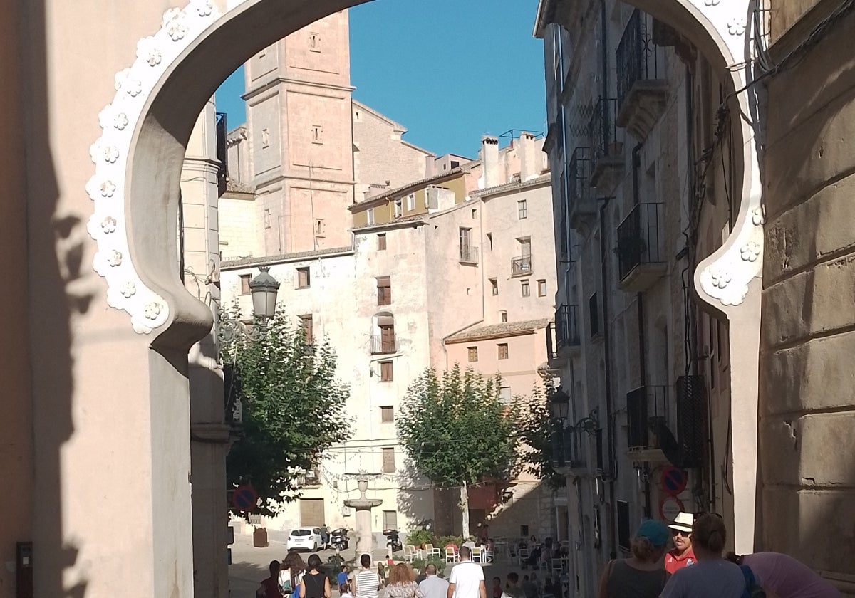 Centro histórico de Bocairent.