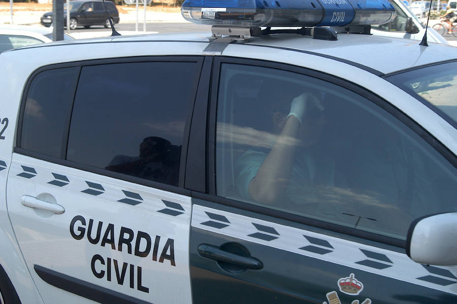 Un vehículo de la Guardia Civil.