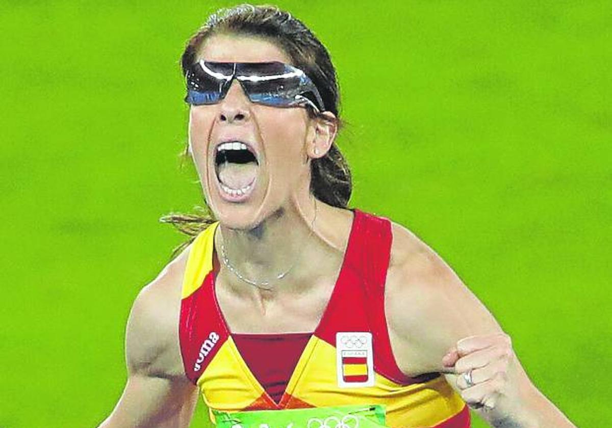 Ruth Beitia: «Nunca pensé que podría correr un Medio Maratón. Me siento feliz»