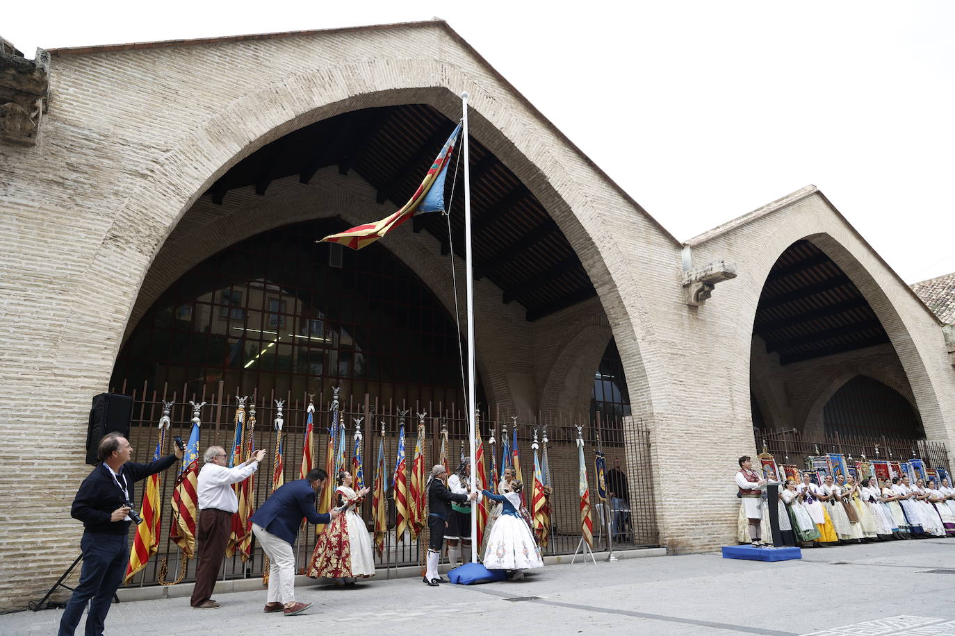 El Marítimo homenajea a la Senyera