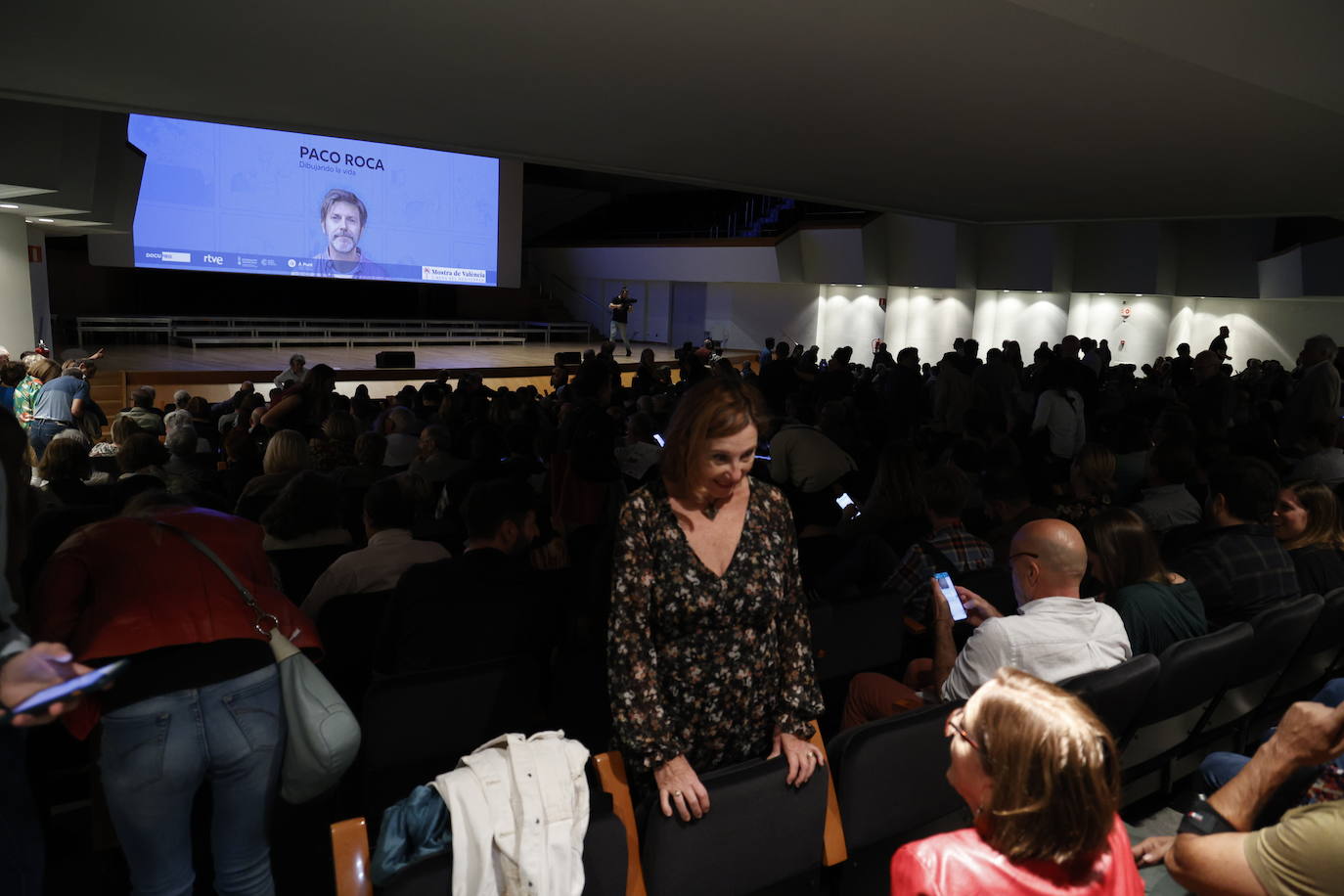 El Palau de la Música extiende la alfombra roja por el documental de Paco Roca