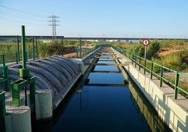 Una vista del Canal Júcar-Turia.