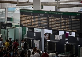 La estación Joaquín Sorolla.